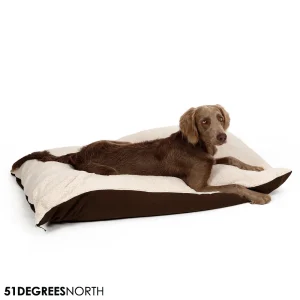 Hondenkussen 51 Sheep Pillow Beige/Brown 100x70x8