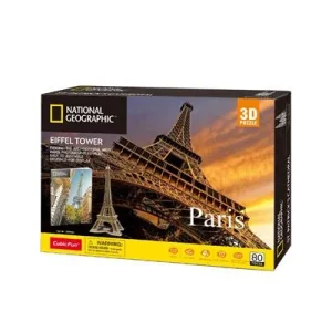 Cubic Fun 3D Puzzel NG Eiffel Tower