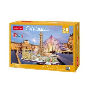 Cubic Fun 3D puzzel City Line Parijs