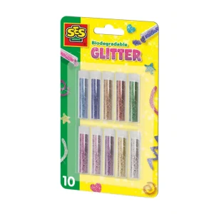 SES Glitters – 10 kleuren - Biodegradable