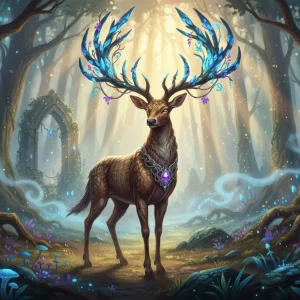 De Hertenwachter magneet – Fantasy Backyard Heroes