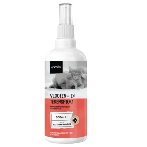 Vlooien & teken spray voor honden en katten
