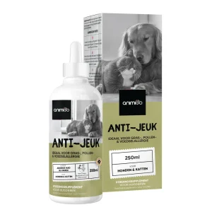 Anti jeuk druppels voor honden & katten