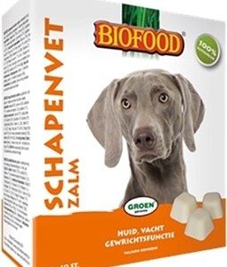 Biofood Schapenvet bonbons maxi zalm 40 stuks