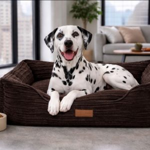 Hondenmand Supersoft Rib Bruin