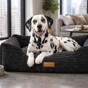 Hondenmand Supersoft Rib Zwart