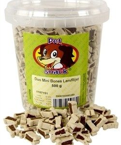 Petsnack Duobotje Lam & Rijst 500 gram