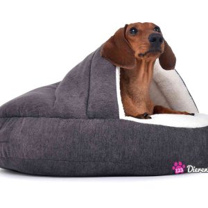 Hondenmand Snuggle Cave Deluxe Grijs