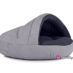 Hondenmand Snuggle Cave Zilver Antraciet